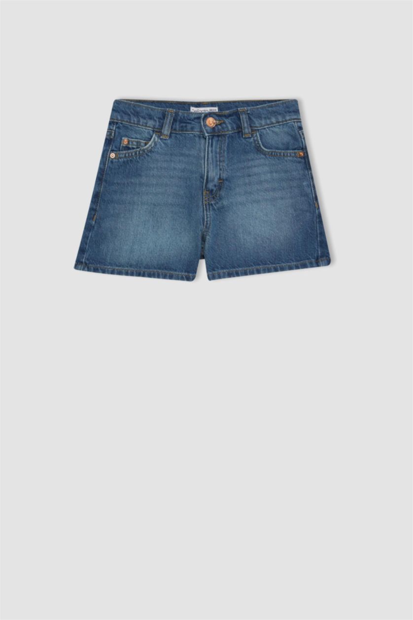 FILLES Bleu Short