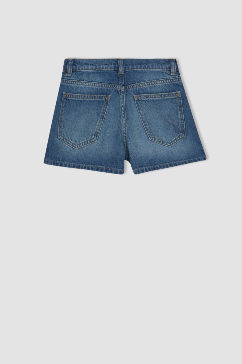 FILLES Bleu Short