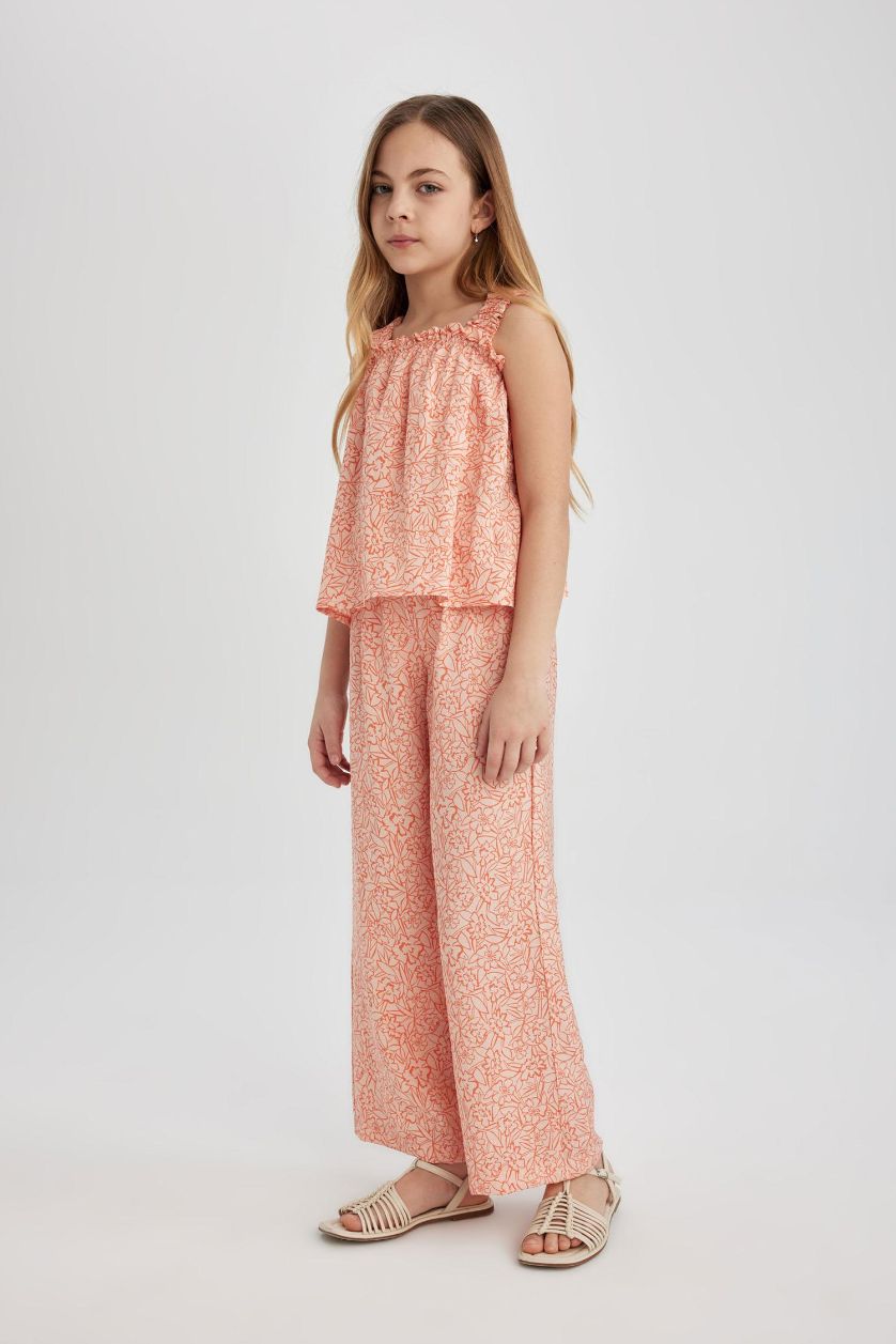 GIRLS & TEENS Salmon Girl Wide Leg Pants