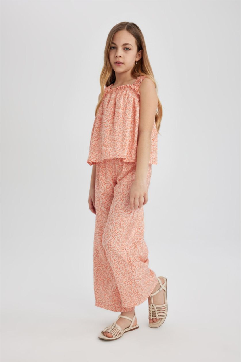 GIRLS & TEENS Salmon Girl Wide Leg Pants