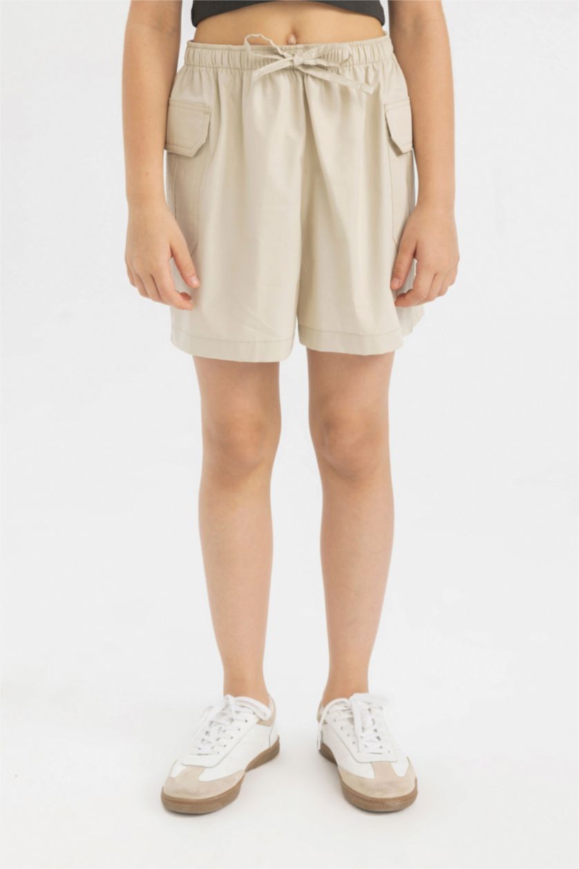 GIRLS & TEENS Stone Girl Cotton Shorts