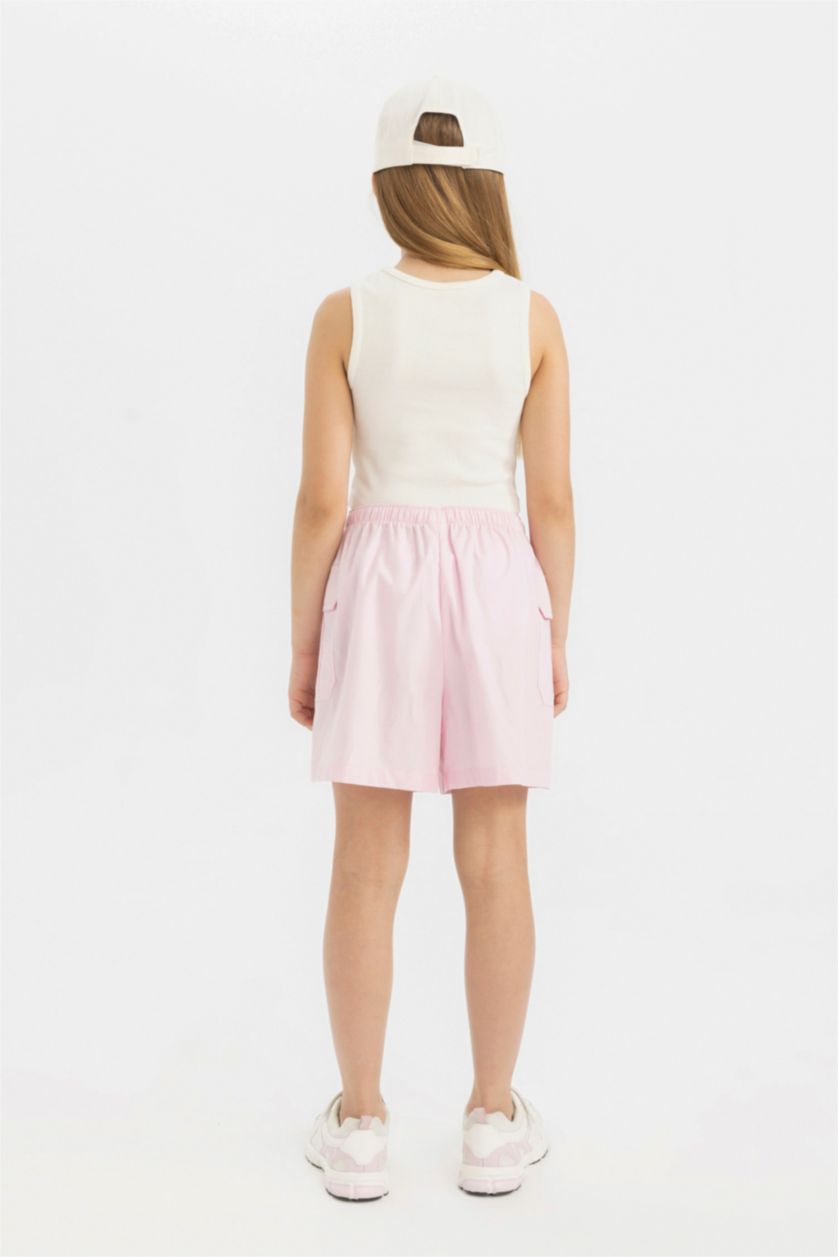 بنات زهري شورت بناتي قصير قطن