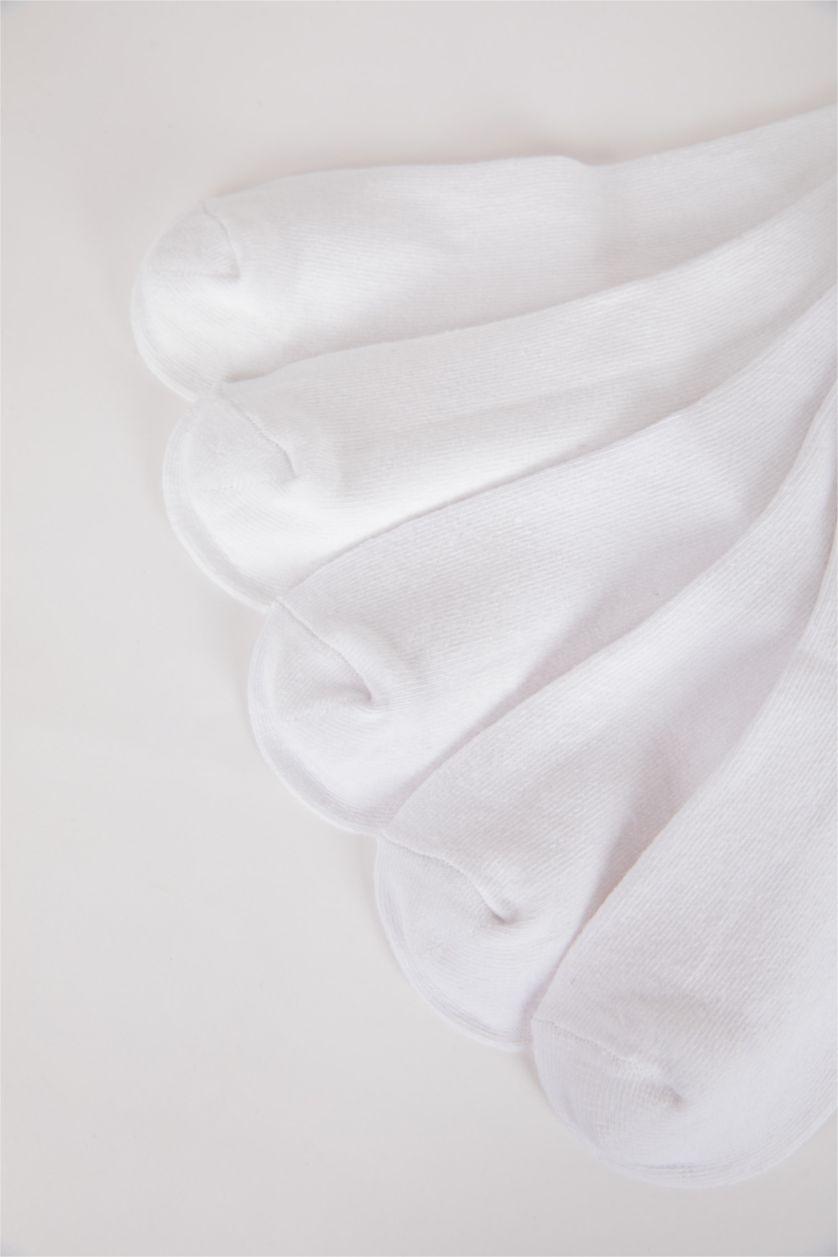 Мальчики и подростки Белый Носки из хлопка для мальчиков, 5 пар, Школьная коллекция