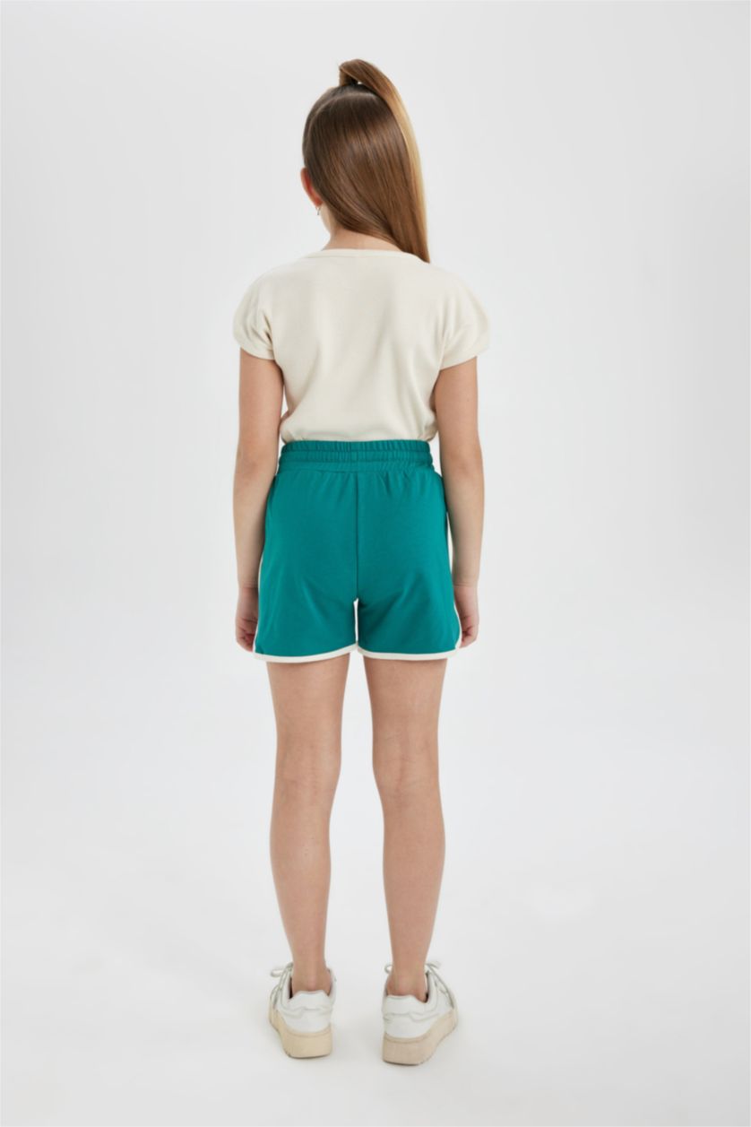 FILLES Vert Short Basique pour Fille