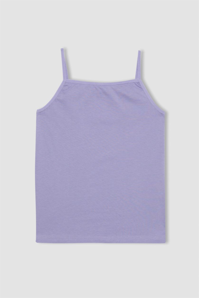 Young Girls - Teen Girls White Girl 2 piece Regular Fit Tank Top