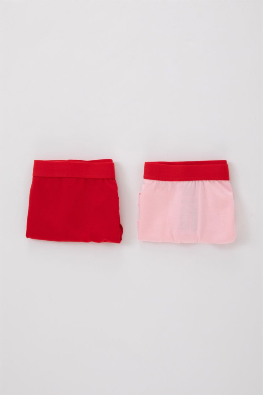 GIRLS & TEENS Red Girl Christmas Themed Red 2 Piece Boxers