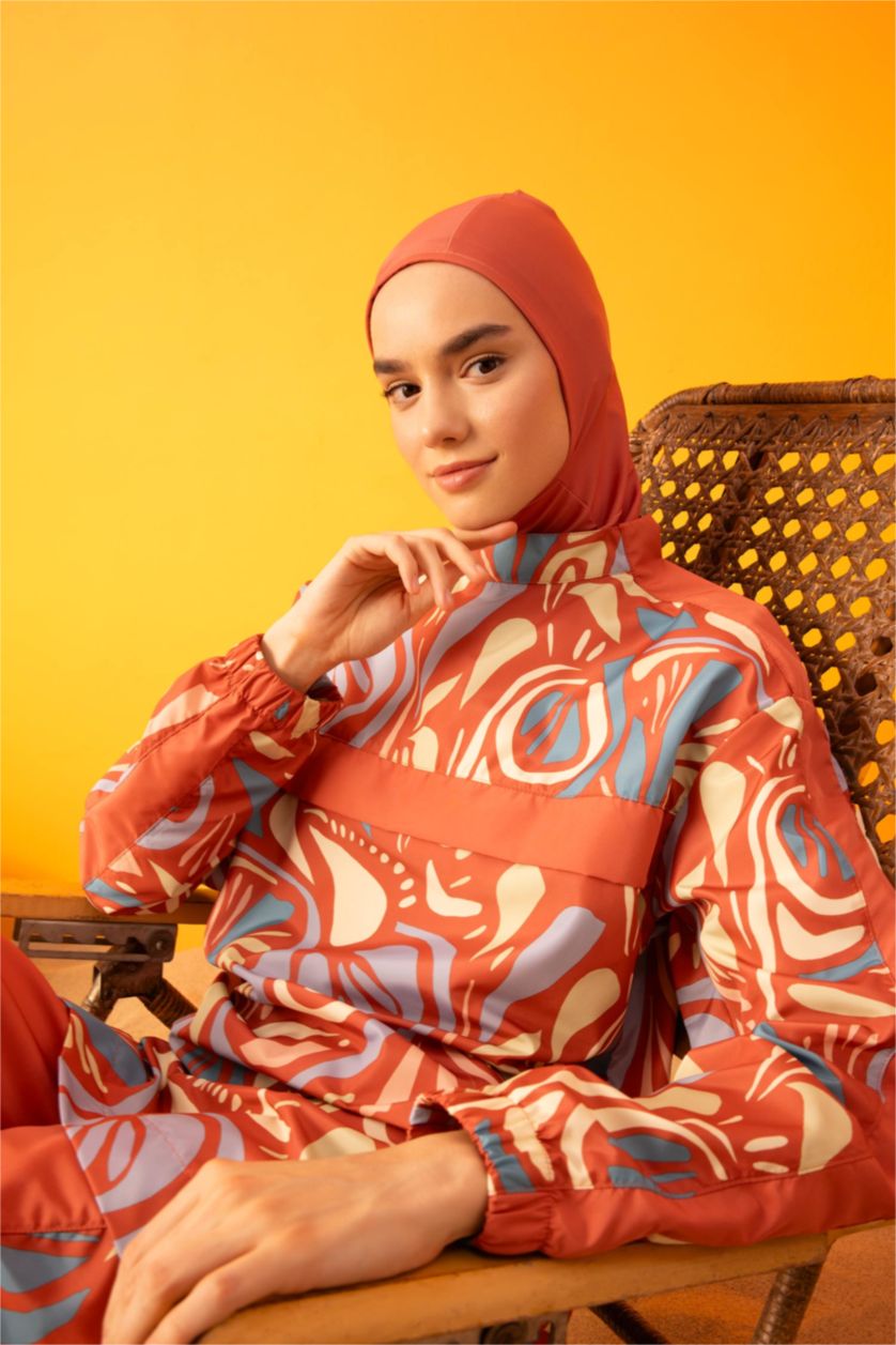 Woman Rose Regular Fit 3 piece Burkini