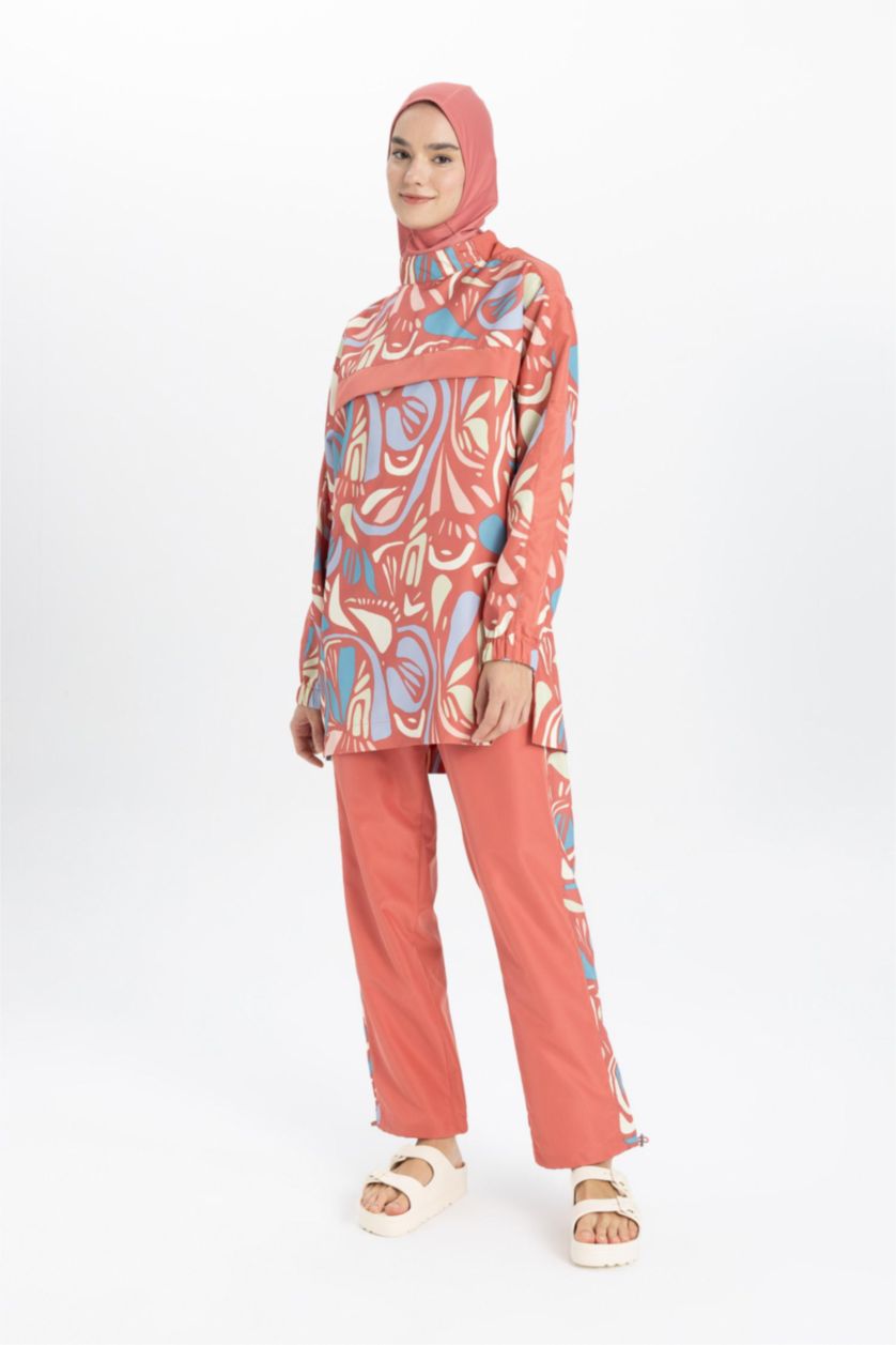 Woman Rose Regular Fit 3 piece Burkini