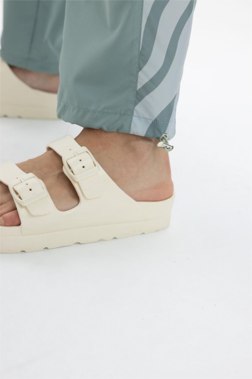 حريمي أخضر فاتح طقم بوركيني محجبات قصة عادية - 3 قطع