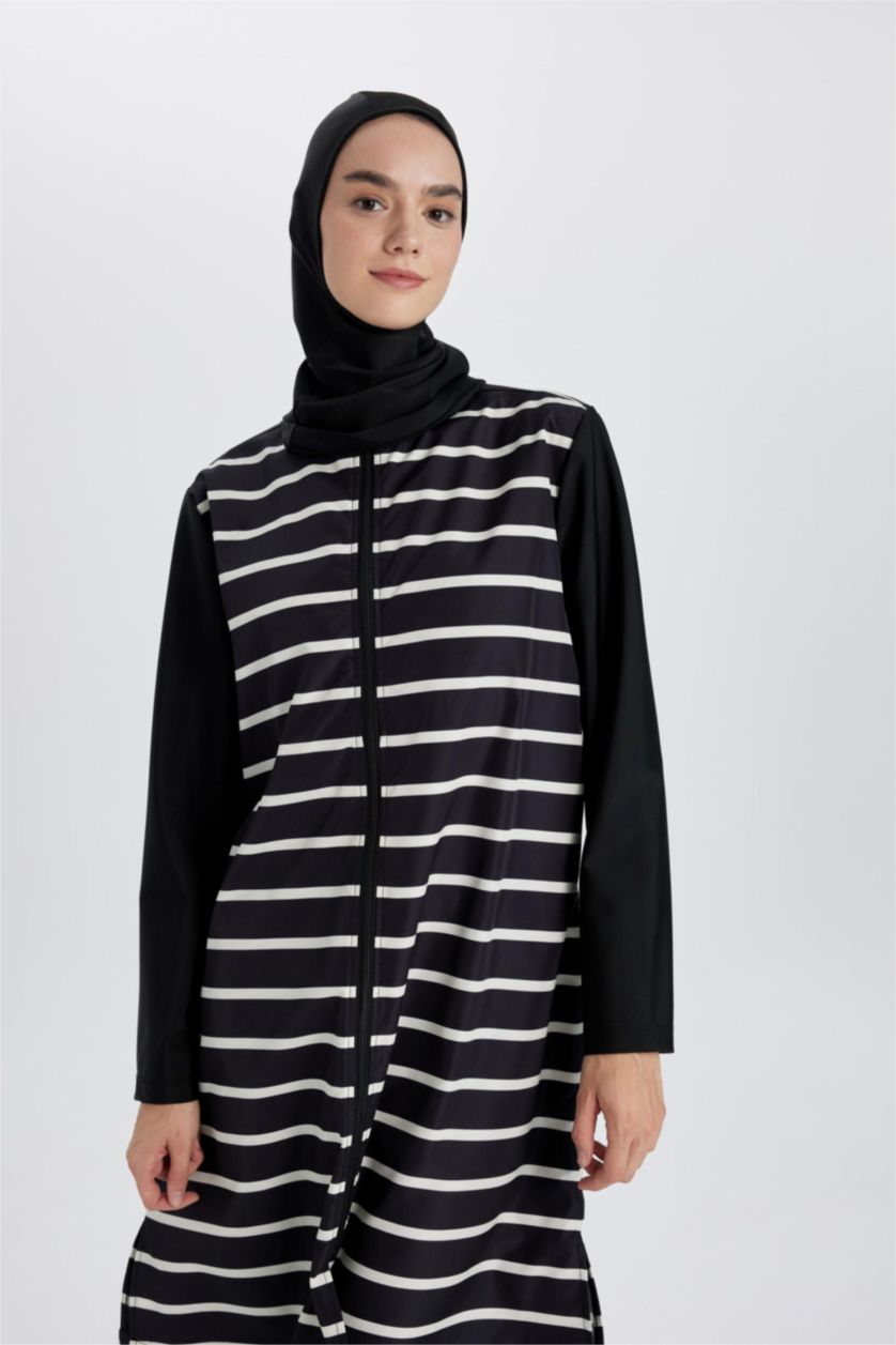 Kadın Siyah Burkini