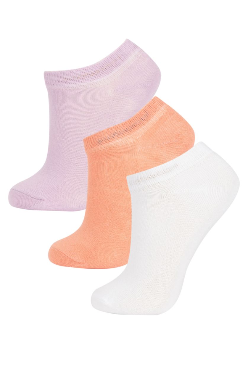 FILLES Karma Chaussettes Courtes Coton Pour Fille - 3 Pièces