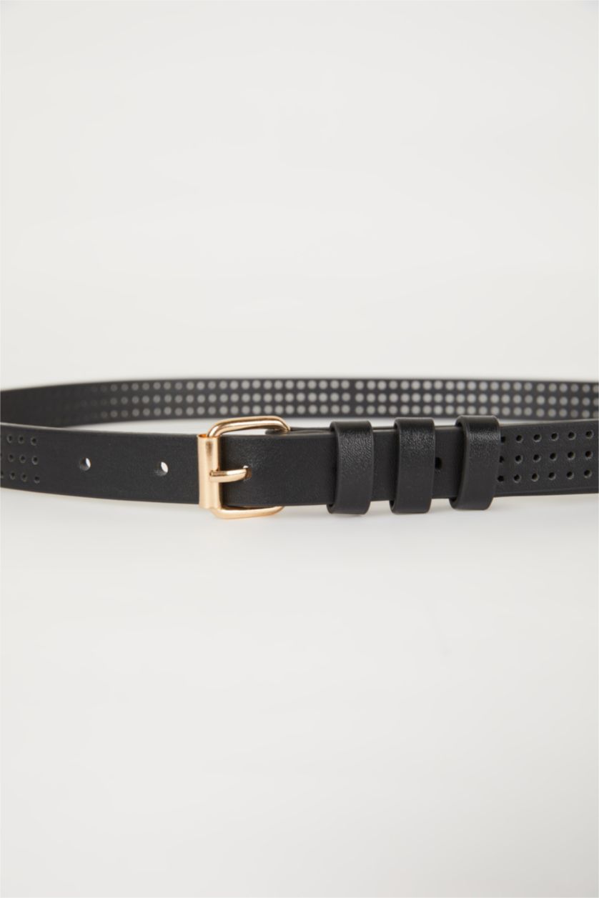 Женщины Разноцветный Ремень из искусственной кожи для женщин, 2 шт