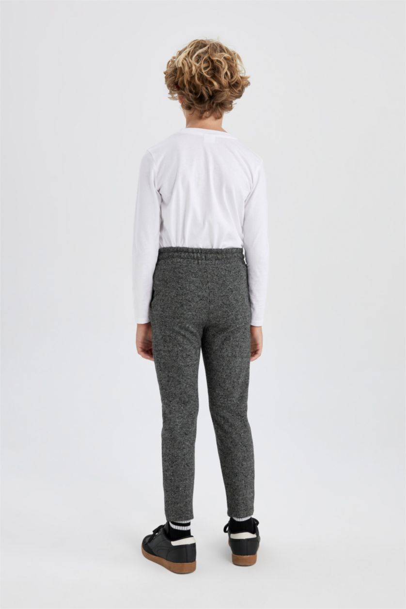 BOYS & TEENS Grey Boy Regular Fit Trousers