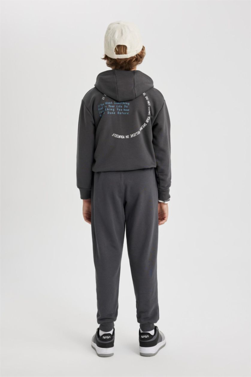 BOYS & TEENS Anthracite Boy Jogger Sweatpants
