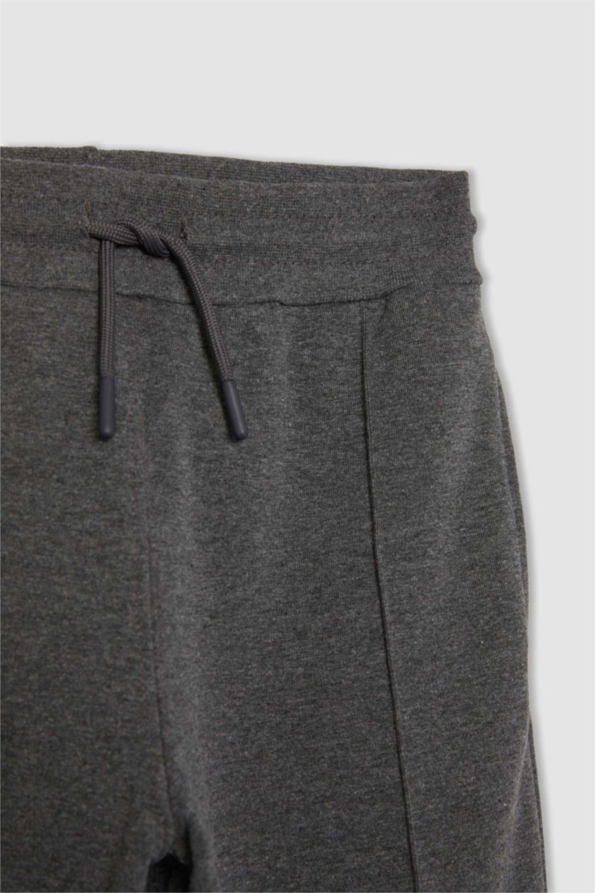 أولاد رمادي بنطلون بجامة رياضي اولادي قصة عادية