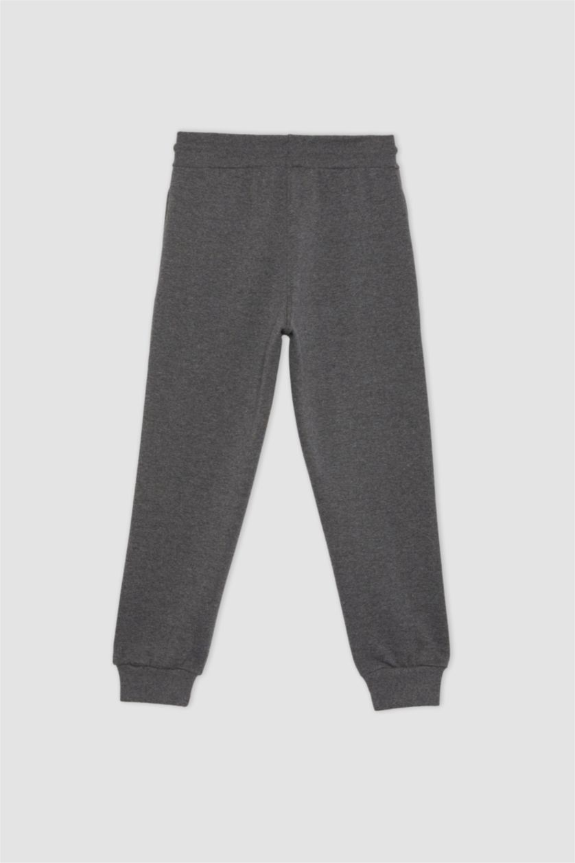 أولاد رمادي بنطلون بجامة رياضي اولادي قصة عادية