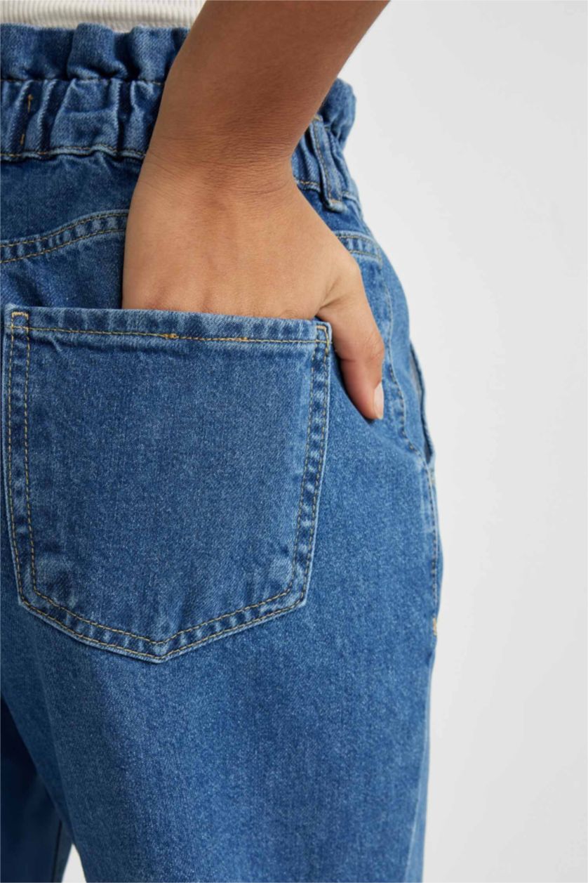 حريمي أزرق غامق بنطلون جينز بيبرباج