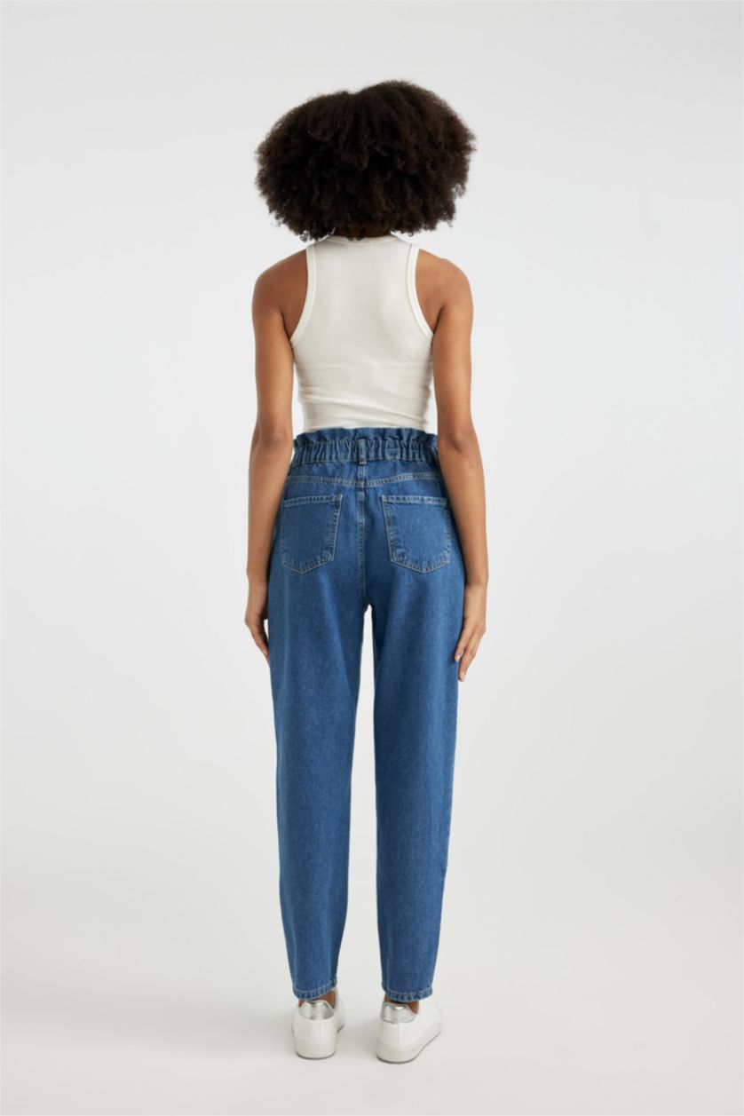 حريمي أزرق غامق بنطلون جينز بيبرباج