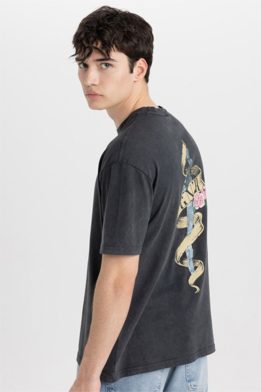 MAN Anthracite Regular Fit Short Sleeve T-Shirt