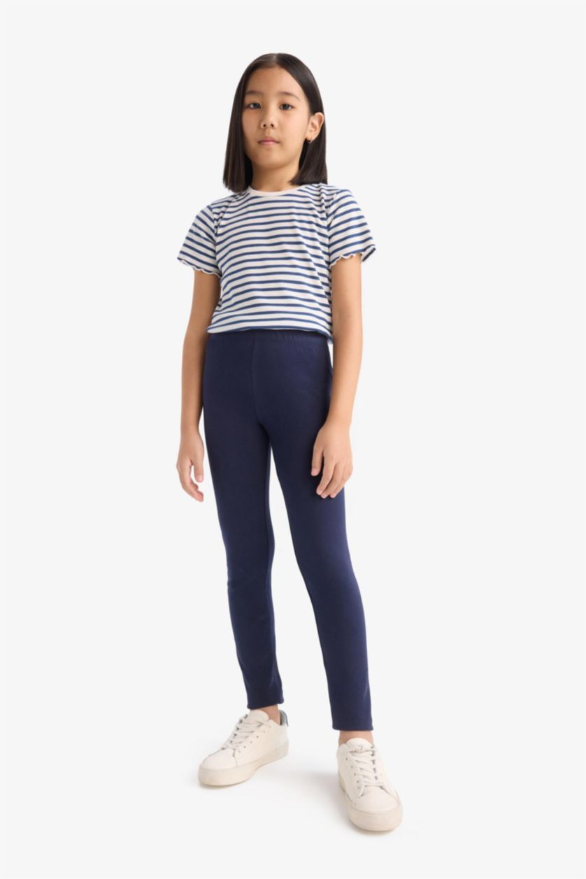 Қыздар Және Жасөспірімдер әскери-теңіз Қыздарға толық ұзындық Леггинстер