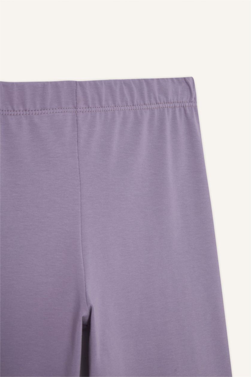 Young Girls - Teen Girls Light Purple Girl Capri Length Leggings
