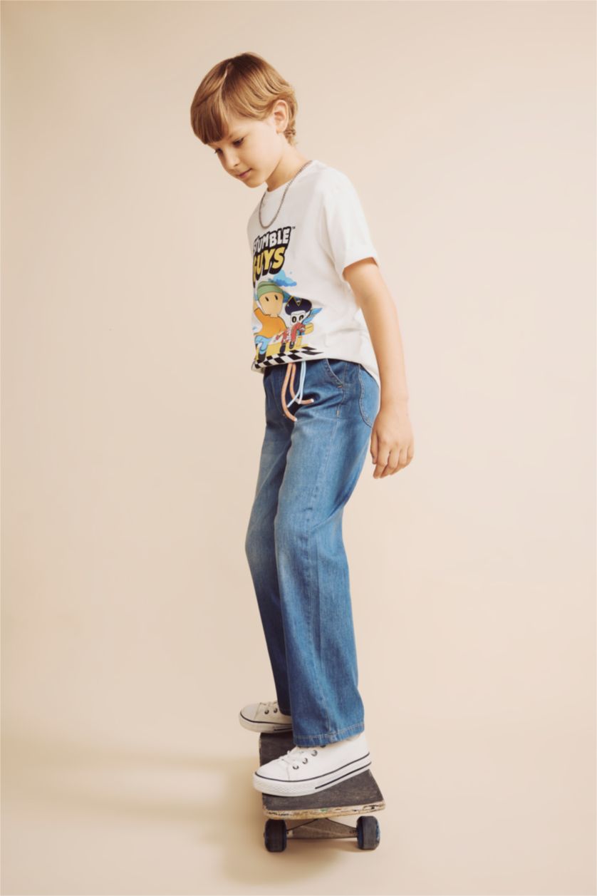 Young Boys - Teen Boys Blue Boy Straight Fit Straight Leg Jeans