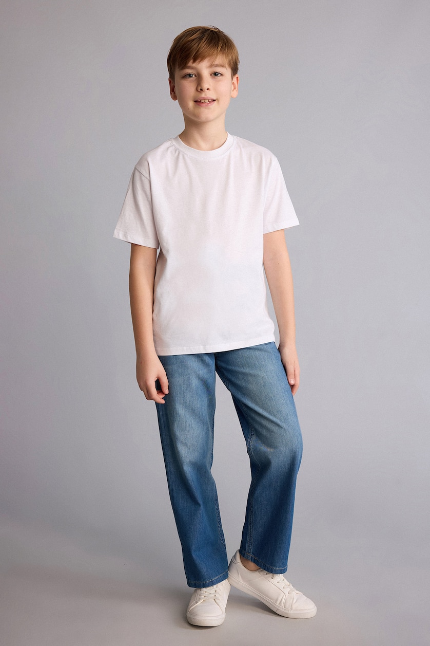 Young Boys - Teen Boys Blue Boy Straight Fit Straight Leg Jeans
