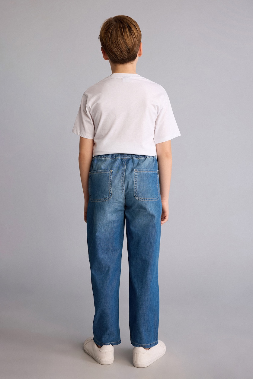 Young Boys - Teen Boys Blue Boy Straight Fit Straight Leg Jeans
