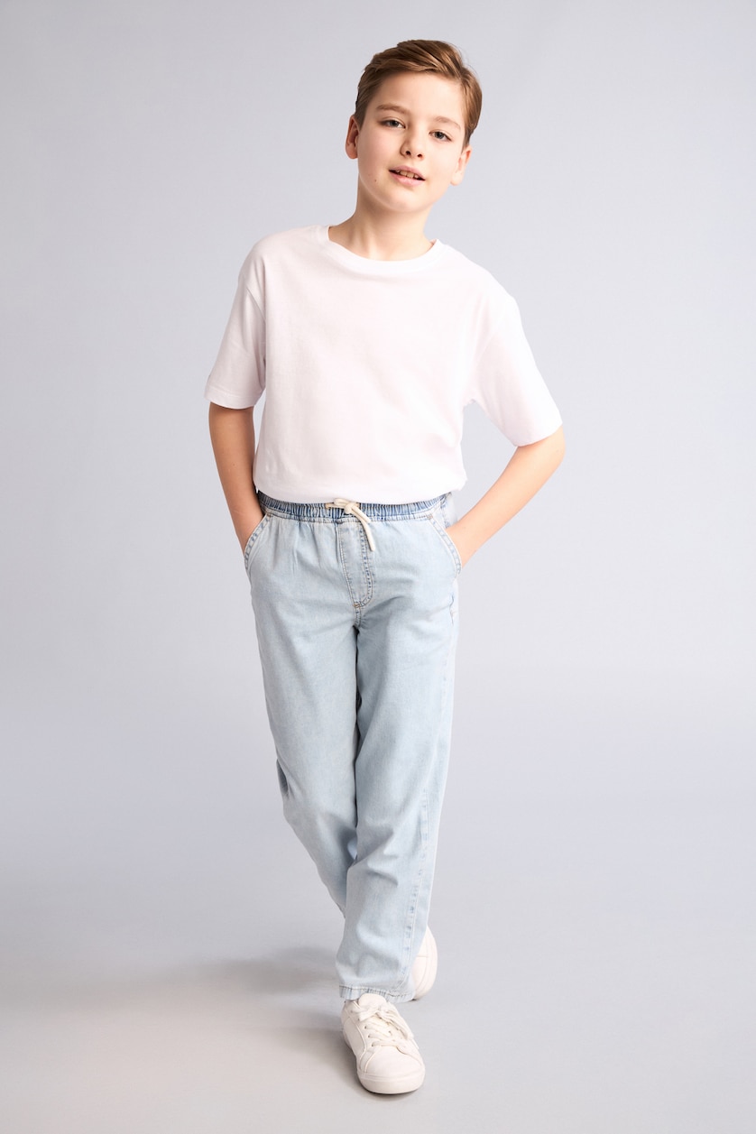 Young Boys - Teen Boys Light Blue Boy Straight Fit Straight Leg Jeans