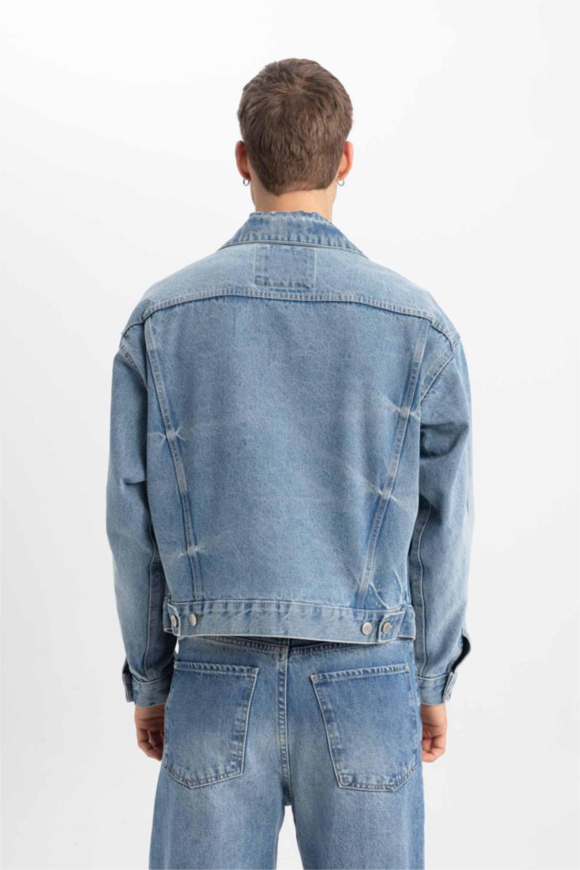 Ерлер Көк Куртка