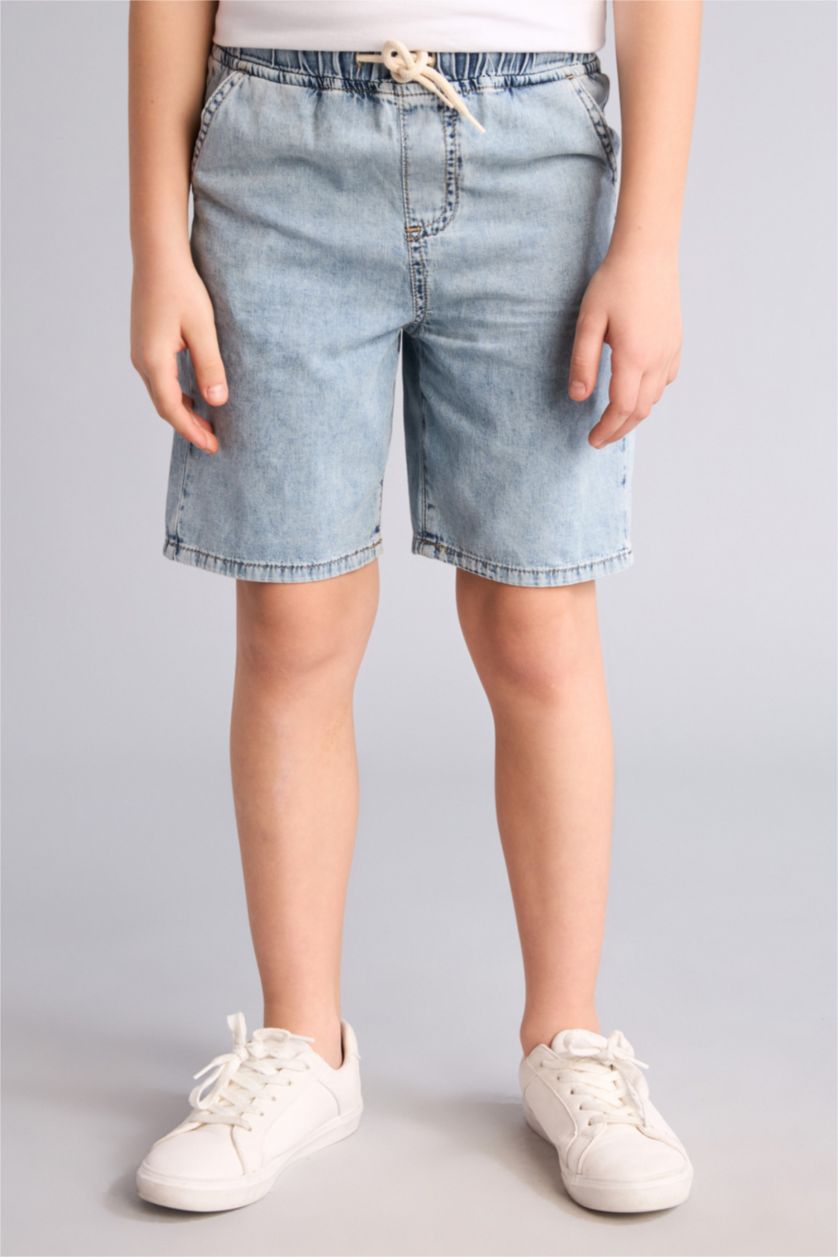Boys & Teens Light Blue Boy Shorts