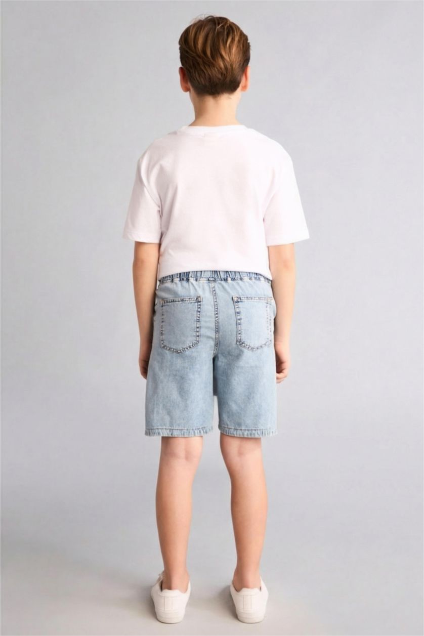 Boys & Teens Light Blue Boy Shorts