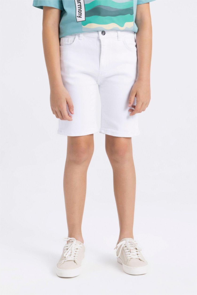 BOYS & TEENS White Boy White Jean Shorts