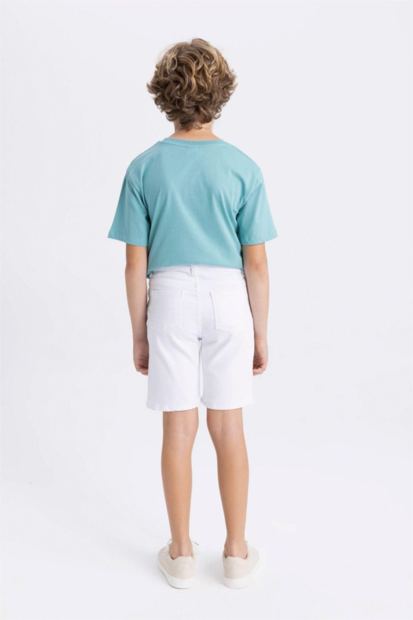BOYS & TEENS White Boy White Jean Shorts