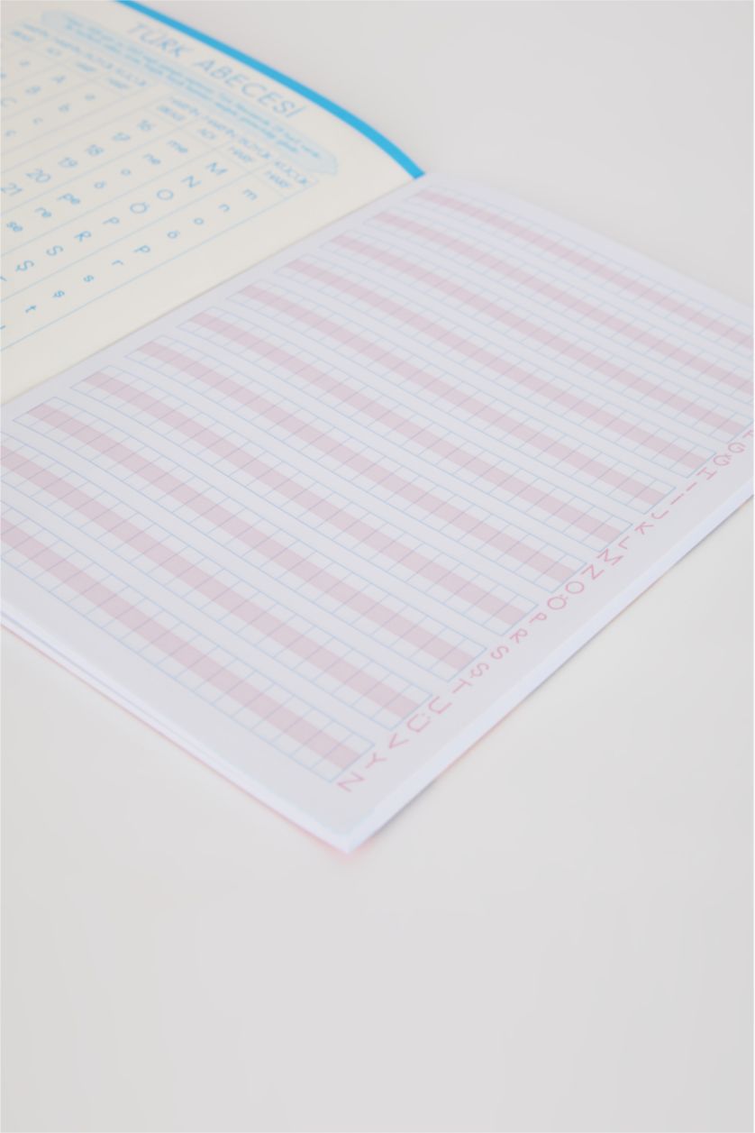 Kadın Mavi LOL Desenli 14,8x21 cm Yazı Defteri