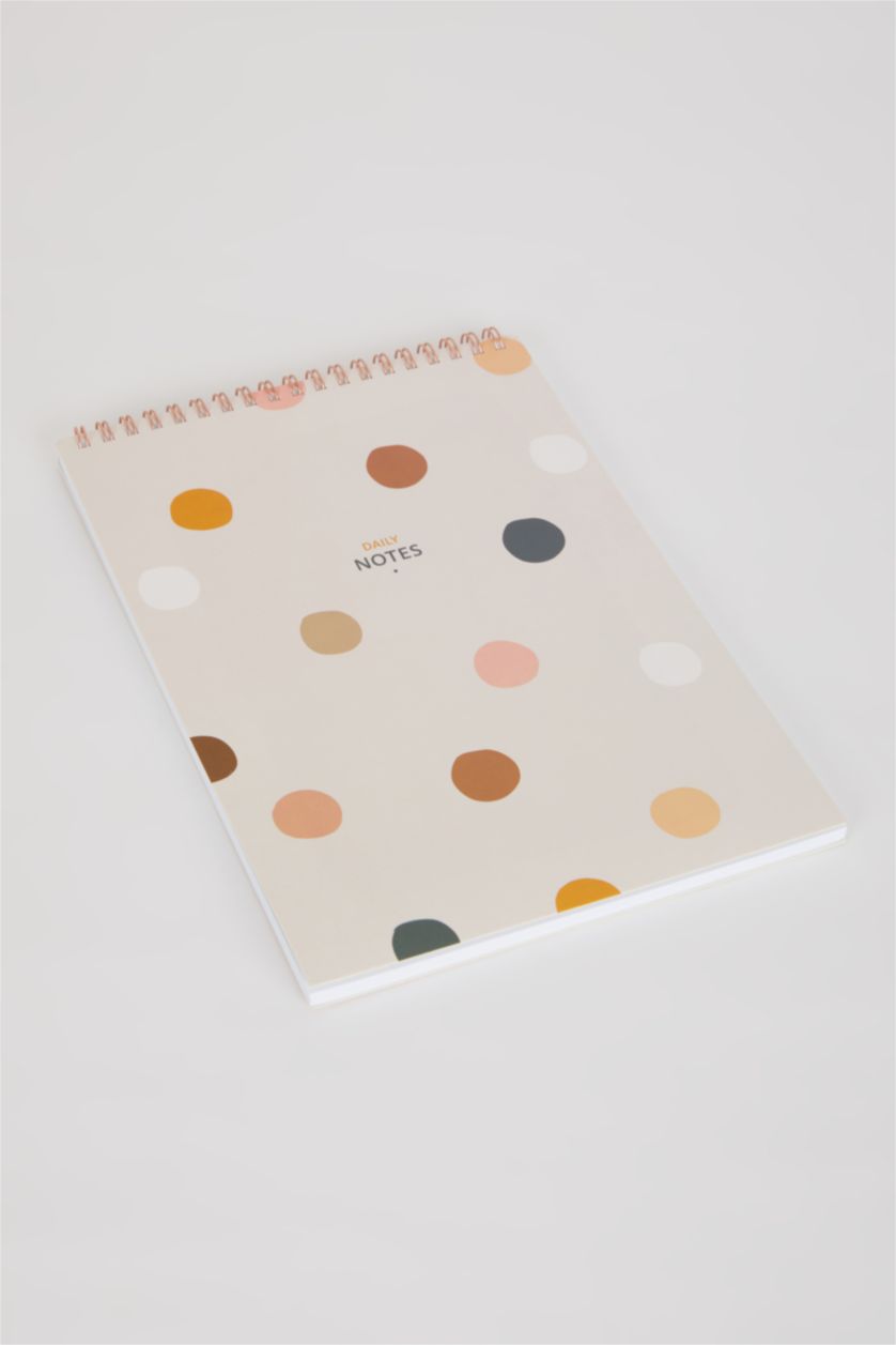 نساء زهري دفتر ملاحظات 17x24 سم مخطط منقط