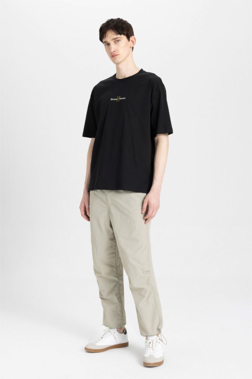 رجال رمادي بنطرون قصة مريحة