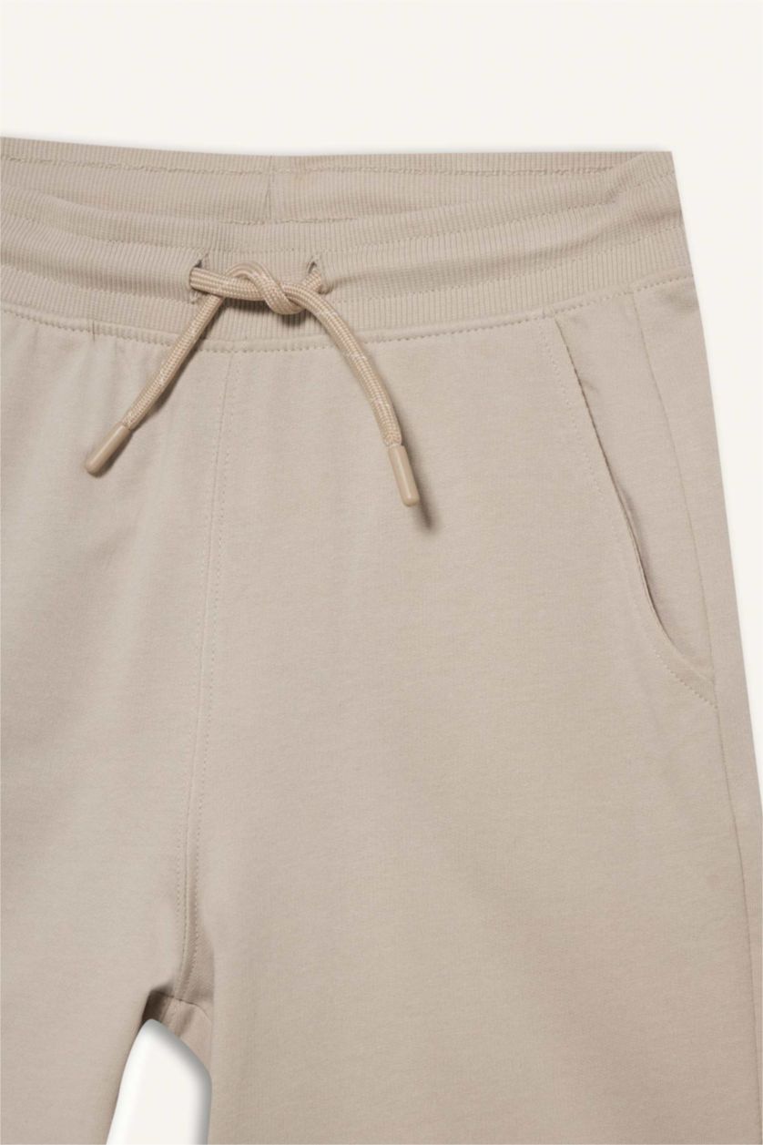 Boys & Teens Stone Boy Regular Fit Sweatshirt Fabric Shorts