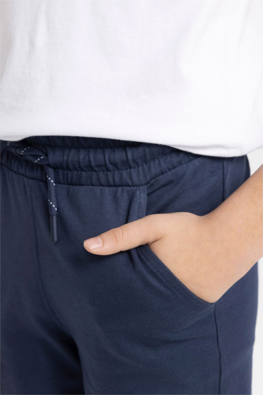 Boys & Teens NAVY Boy Printed Shorts