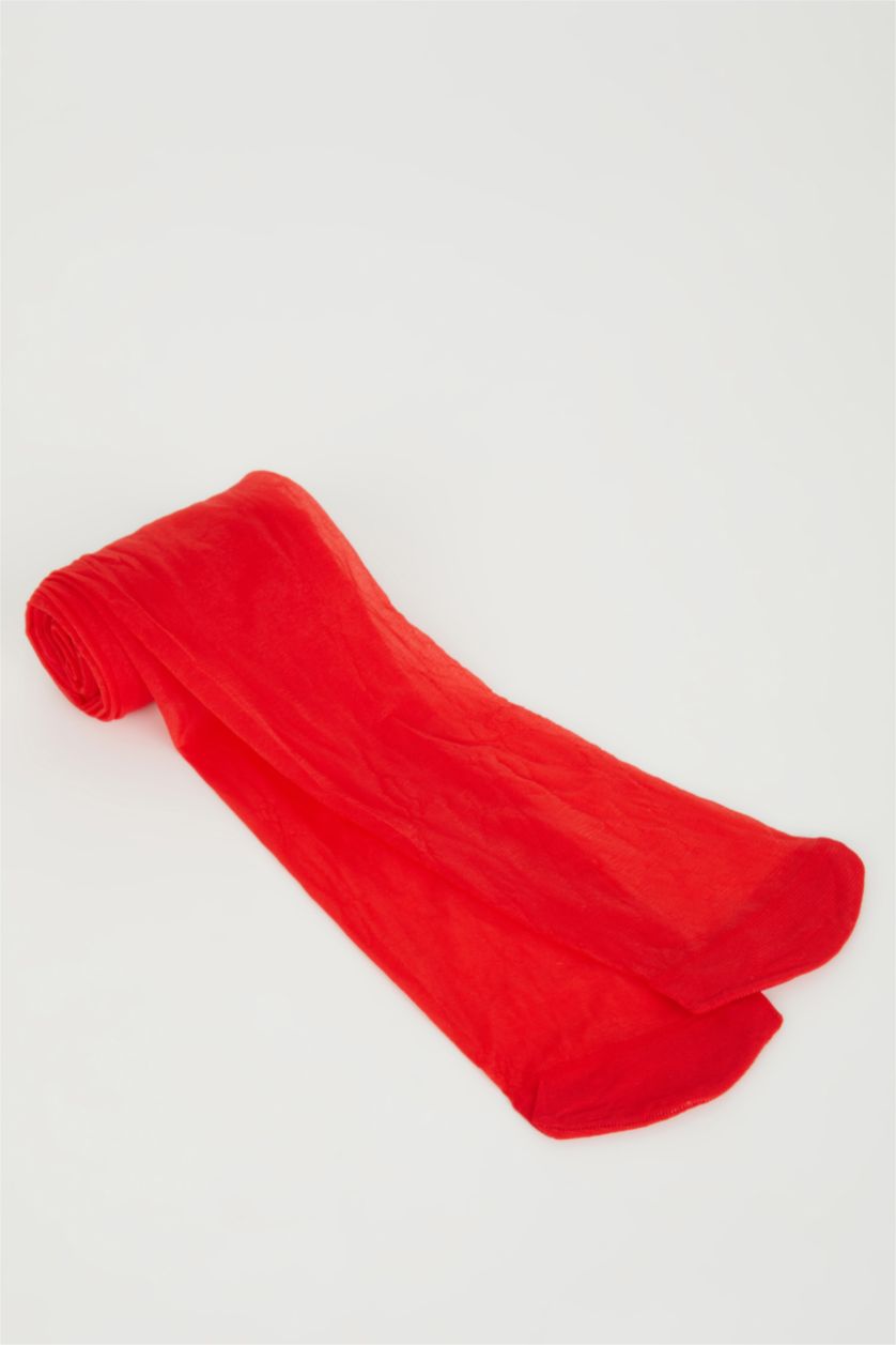 Әйелдерге қызыл Әйелдерге негізгі колготки