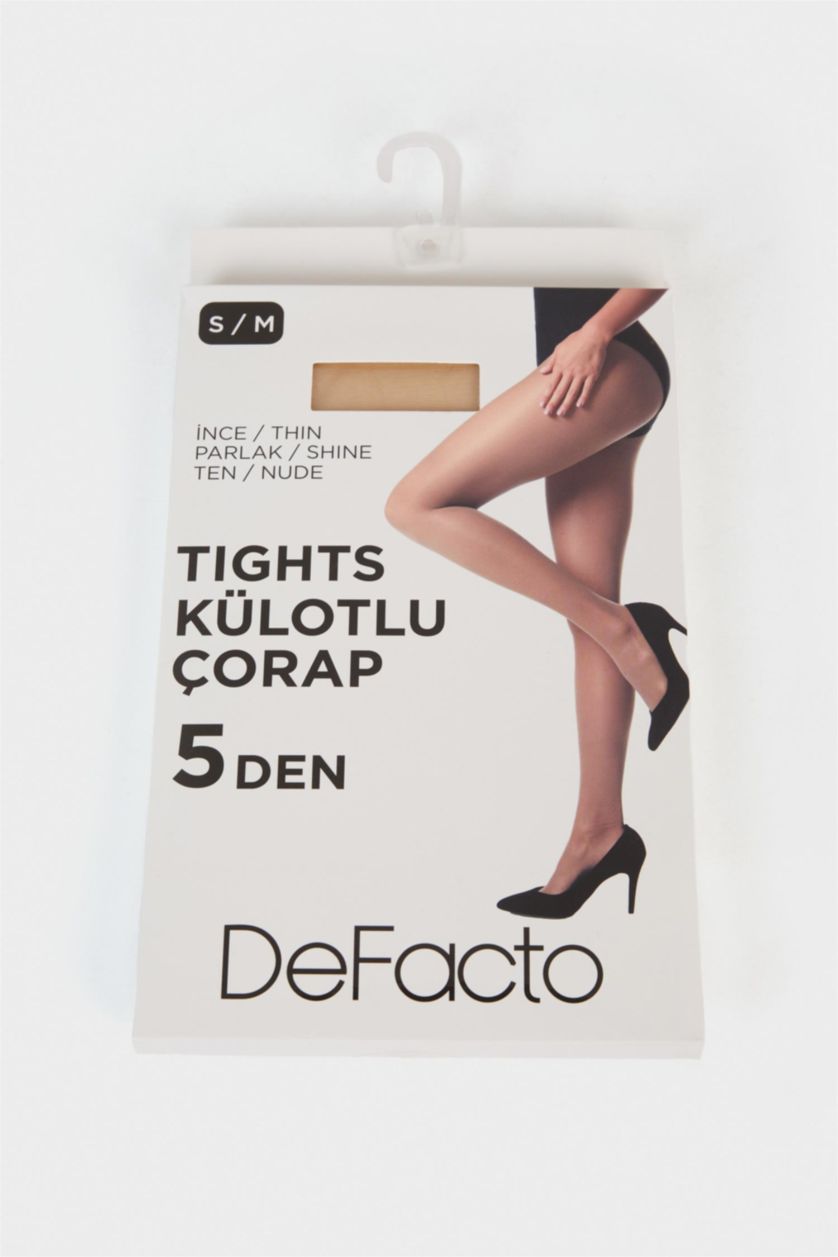 WOMAN Light Beige Woman 5 Denier Pantyhose