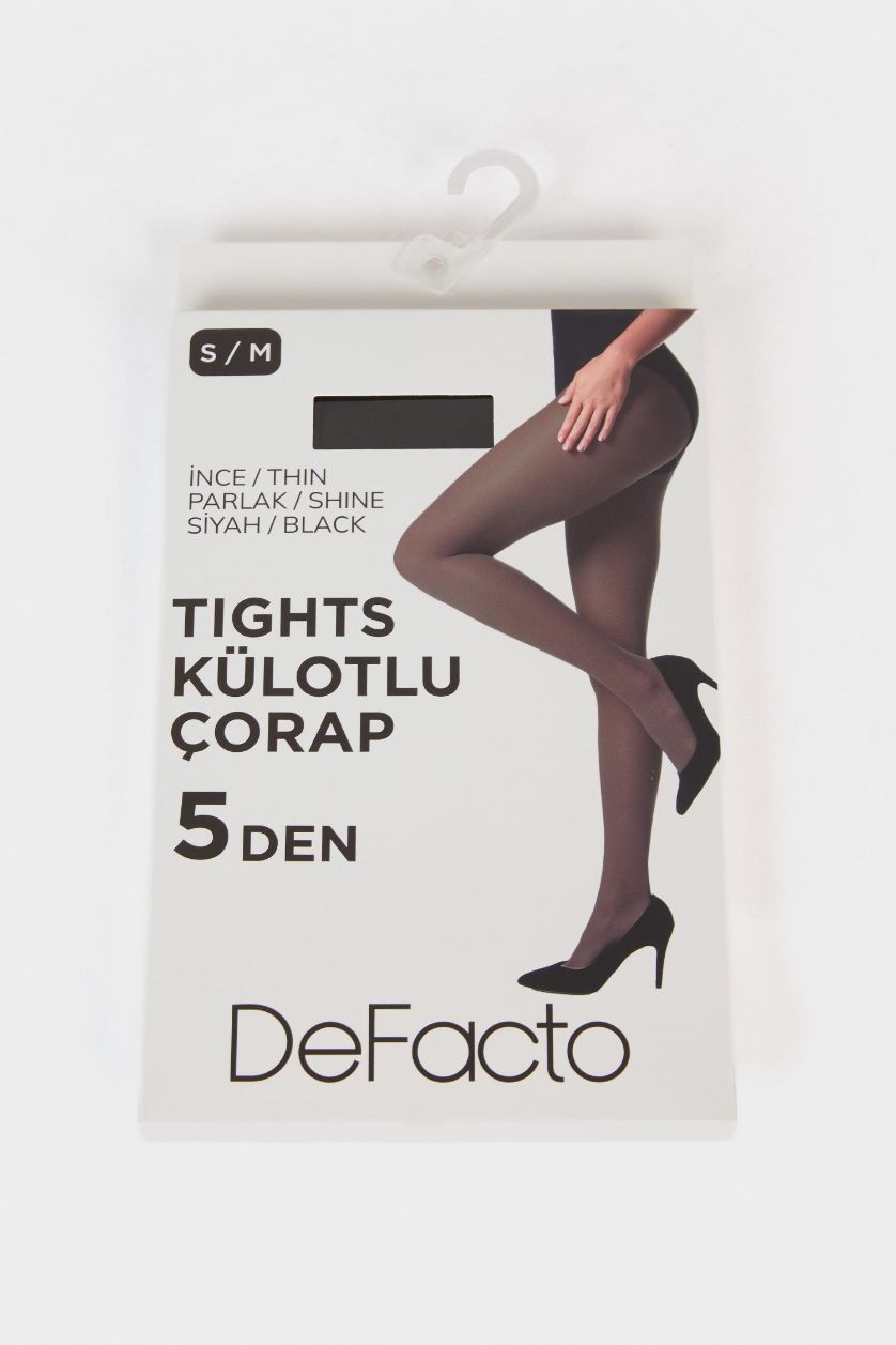 Kadın Siyah Kadın Siyah  5 Denye Külotlu Çorap