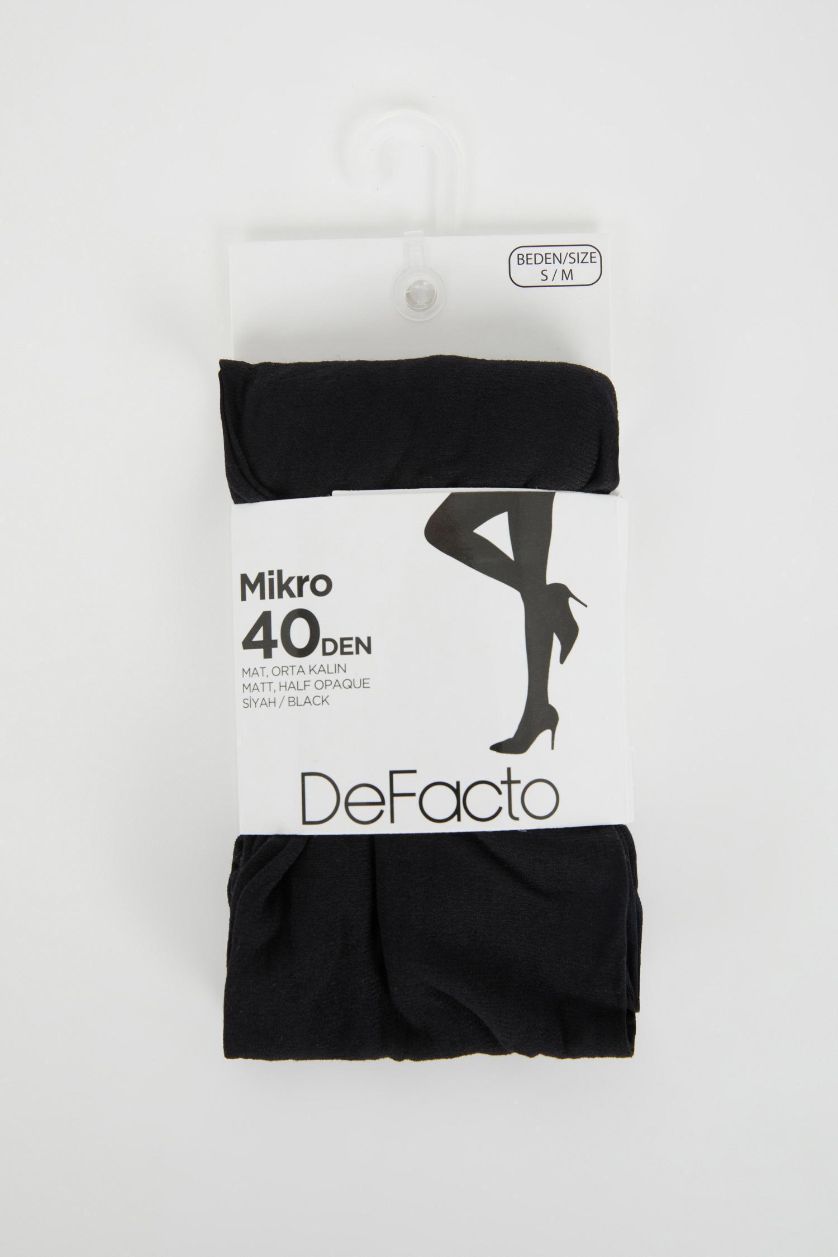 WOMAN Black Woman Pantyhose