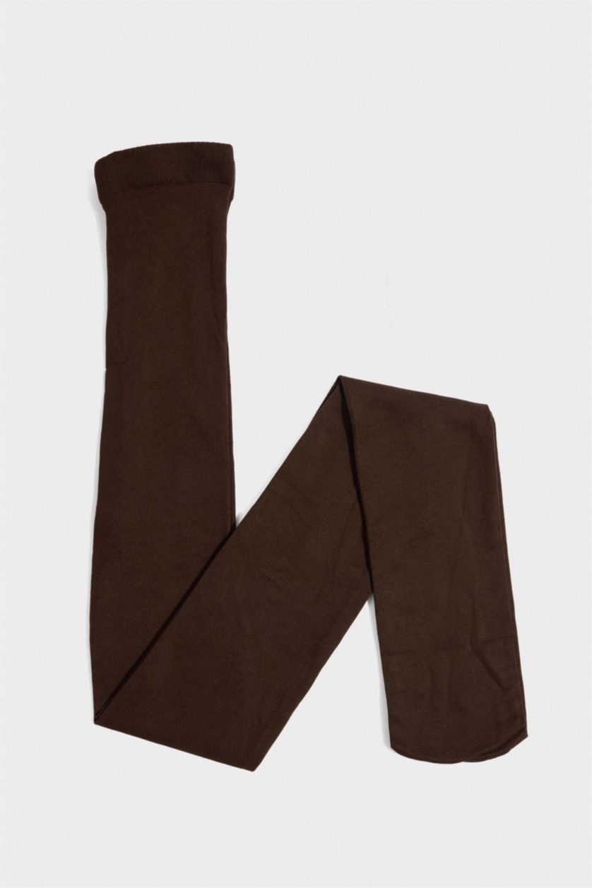 Women Dark Brown Tights
