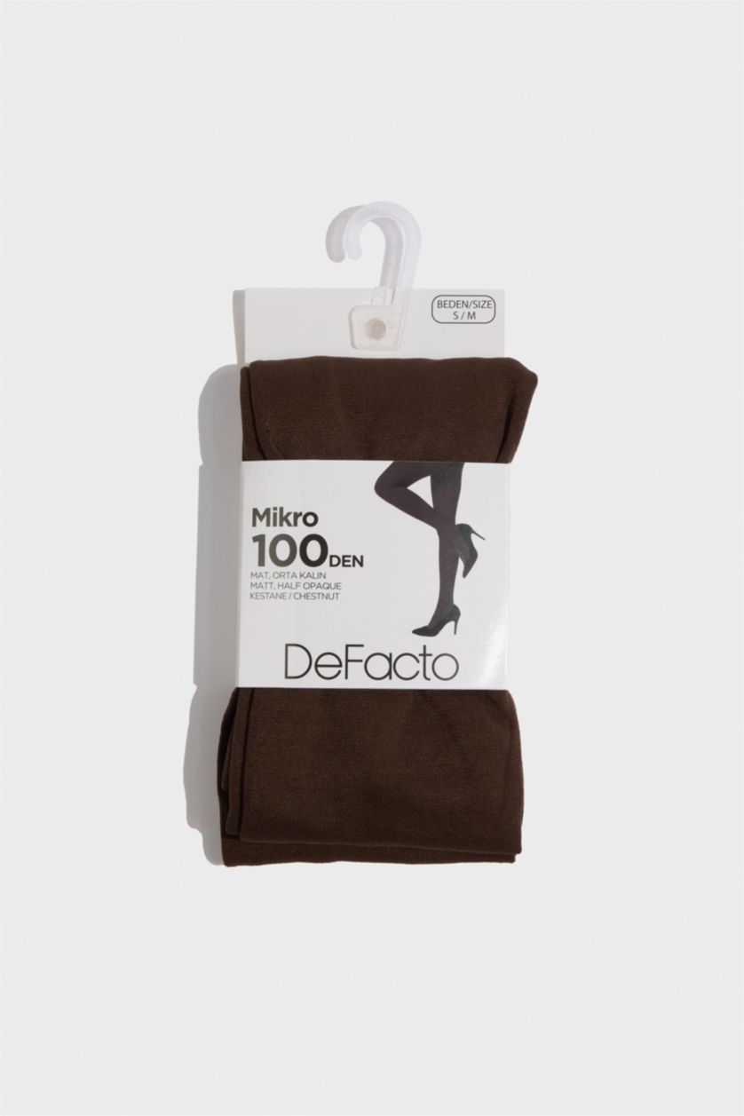 Women Dark Brown Tights