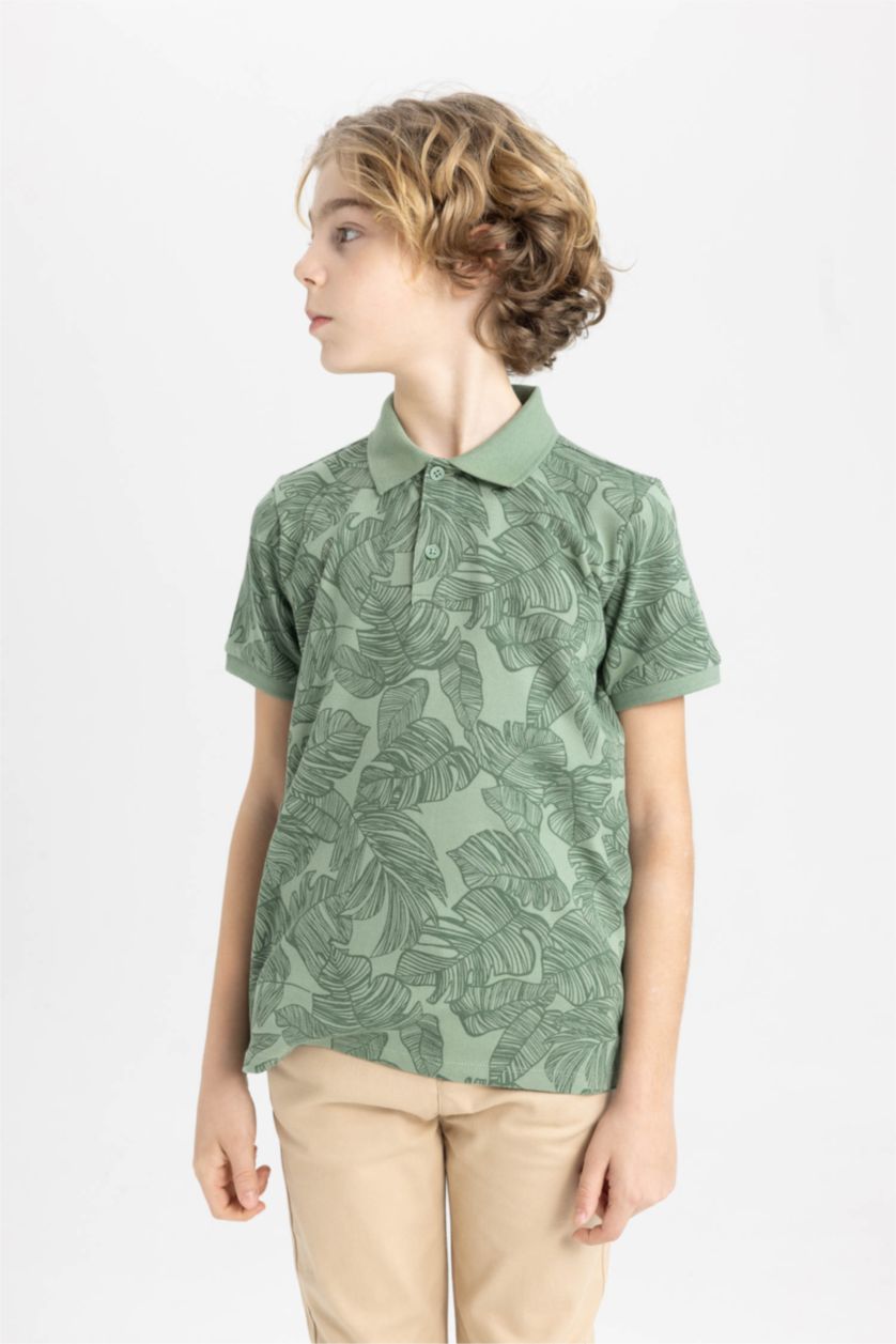 أولاد أخضر فاتح تيشيرت بولو ولادي نص ردن بيكة قصة عادية