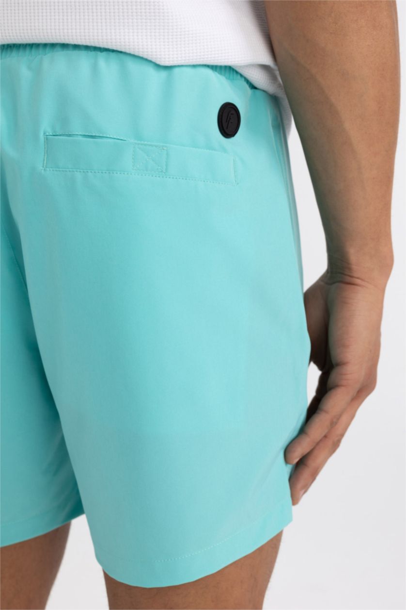 Erkek Deniz Mavisi Kısa Boy