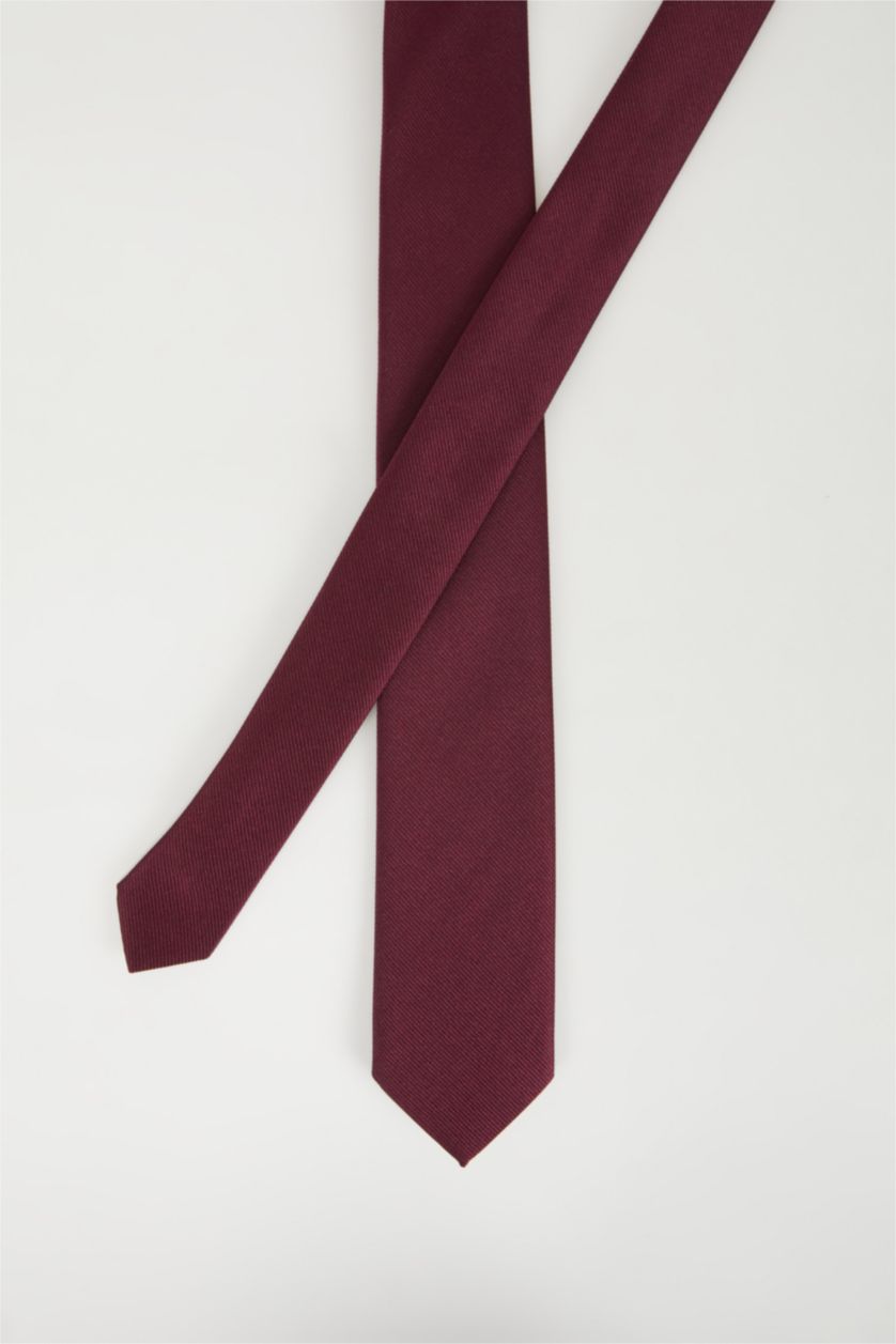 Men Bordeaux Melange Men Tie