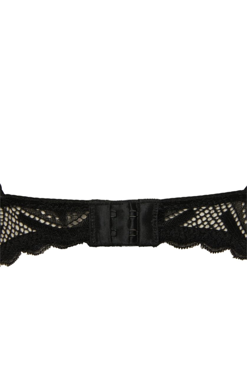 نساء أسود حمالة صدر حمالات الصدر دانتيل بوش أب بحشو إضافي من Fall in Love