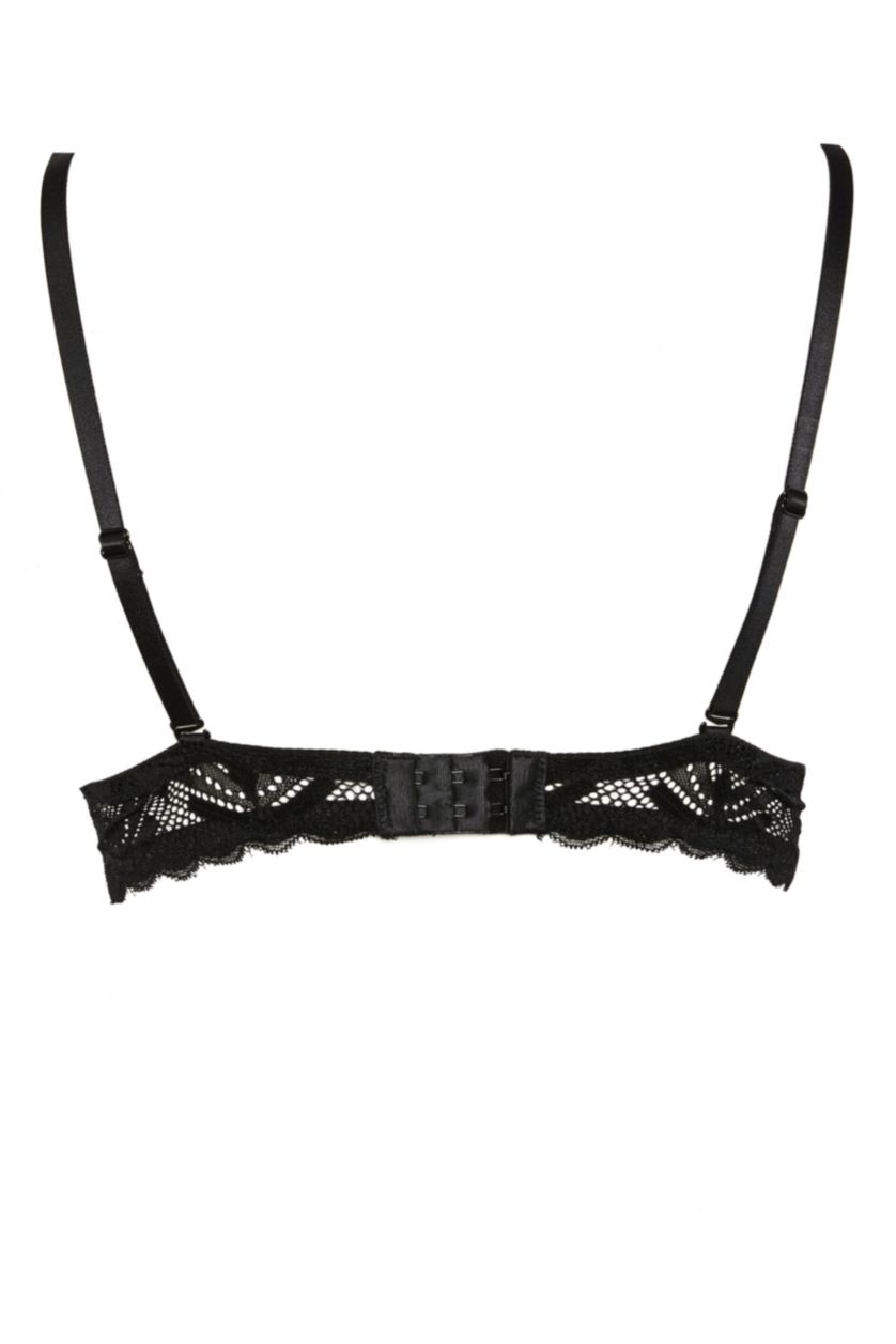 WOMAN Black Fall in Love Full Lace Maximiser Bra